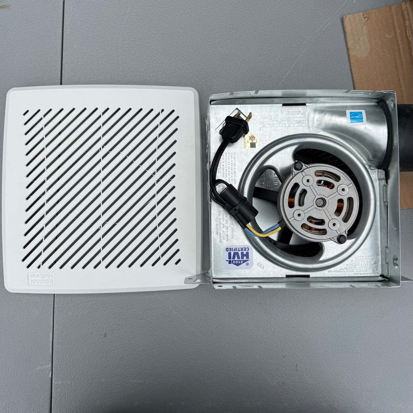 Broan-NuTone 2-Sone 50-CFM White Bathroom Ventilator Fan (ENERGY STAR Certified)