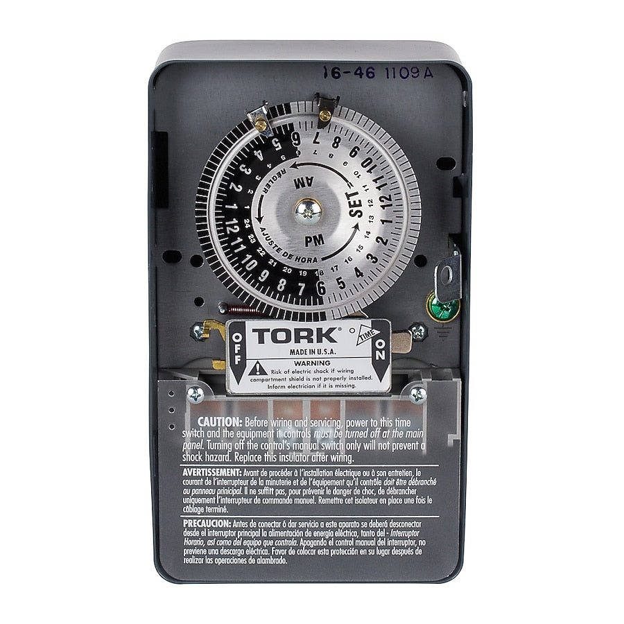 TORK 40 -Amps 120/277-Volt Indoor Programmable Digital Lighting Timer
