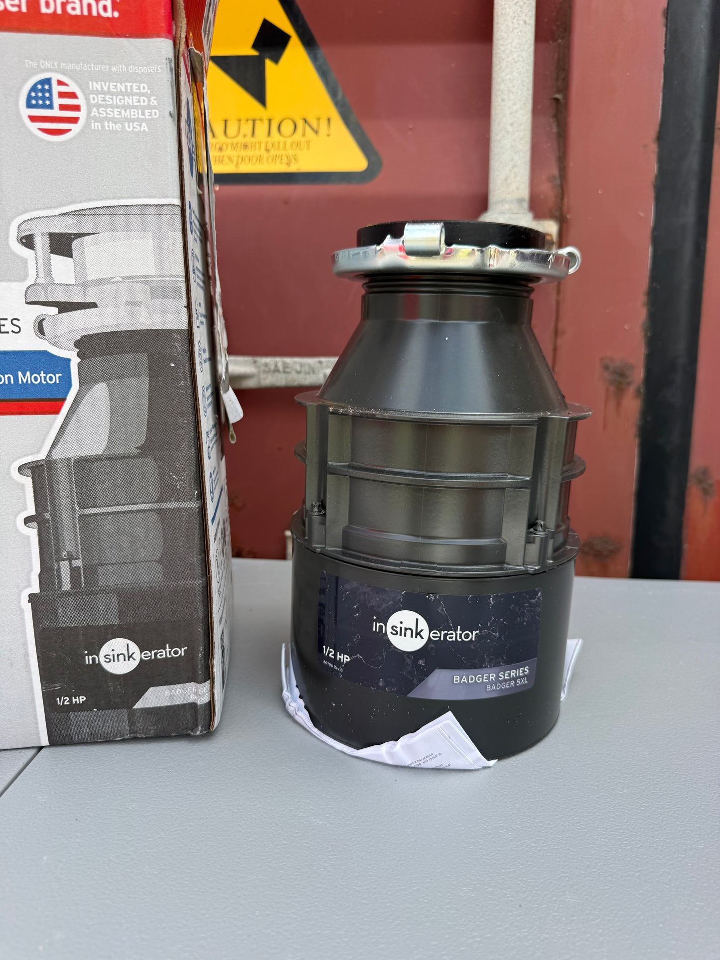 InSinkErator Badger 5 Continuous feed 1/2-HP Septic Safe Corded Garbage Disposal