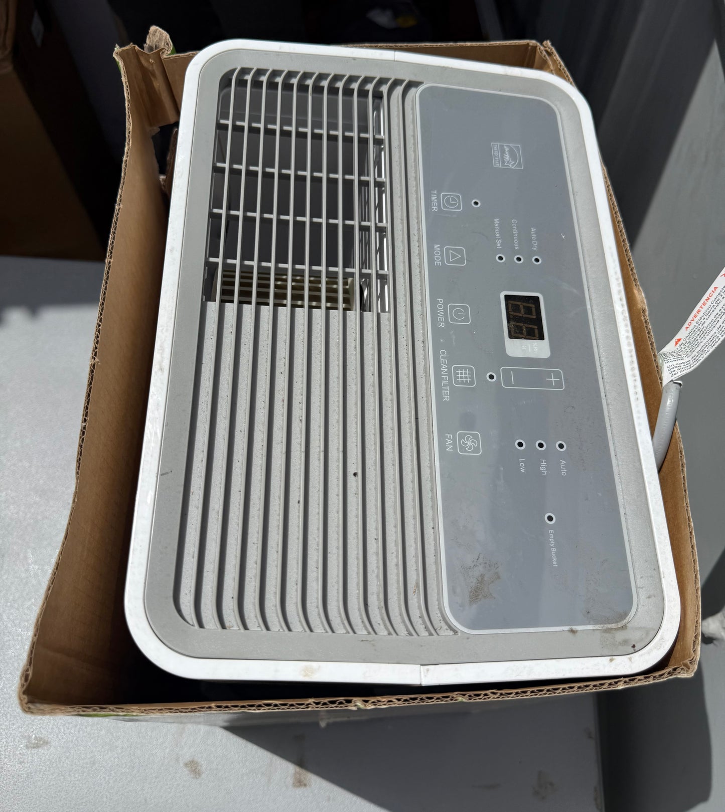 Hisense Dehumidifier 35 pt. Dehumidifier (For Rooms 1501 - 3000 sq. ft) For Basements