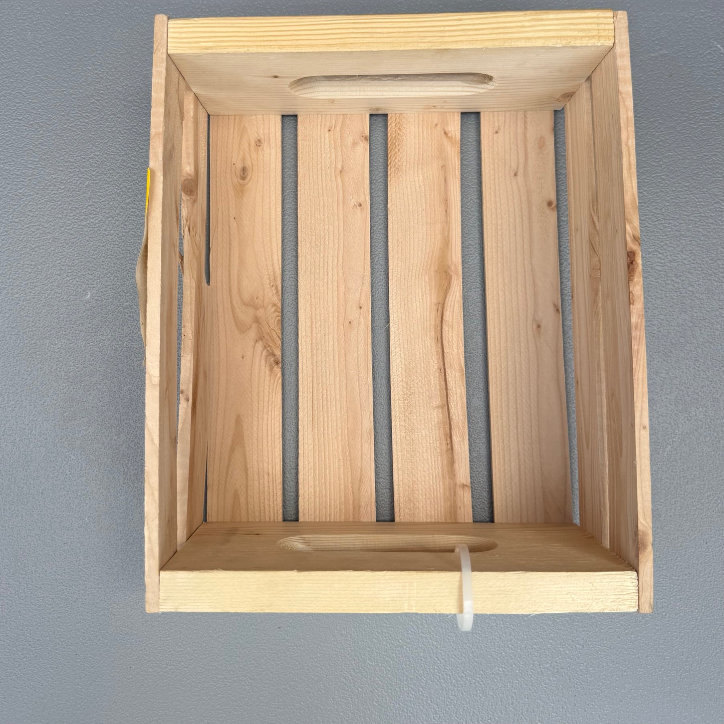 Style Selections Medium Natural Wood Stackable Bin
