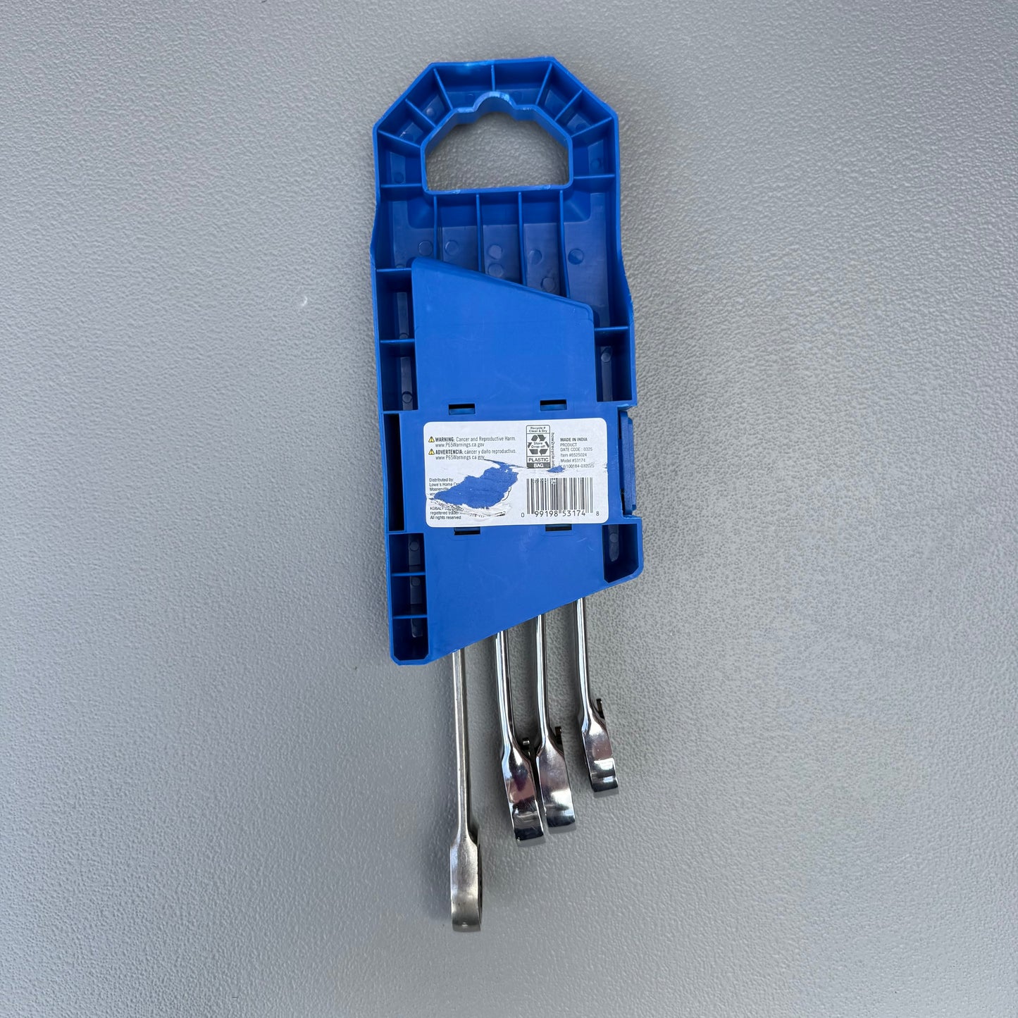 Kobalt 4 -Piece Set Metric Ratchet Wrench