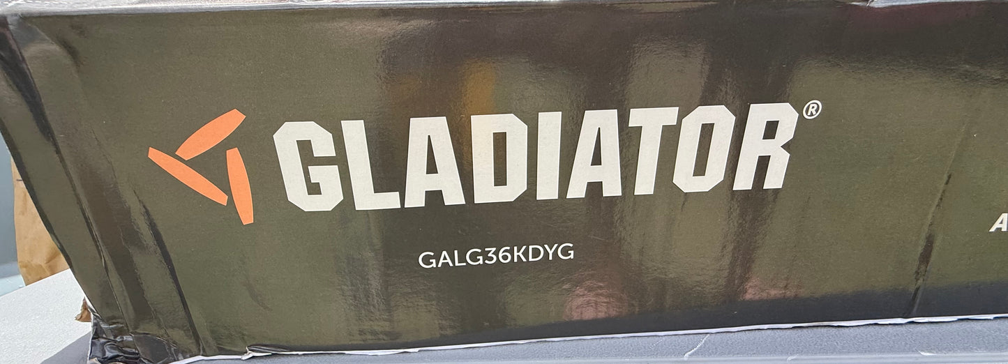 Gladiator Ready-to-Assemble Large GearBox 36-in W x 72-in H x 18-in D Freestanding or Wall-Mounted Steel Garage Cabinet - Gray