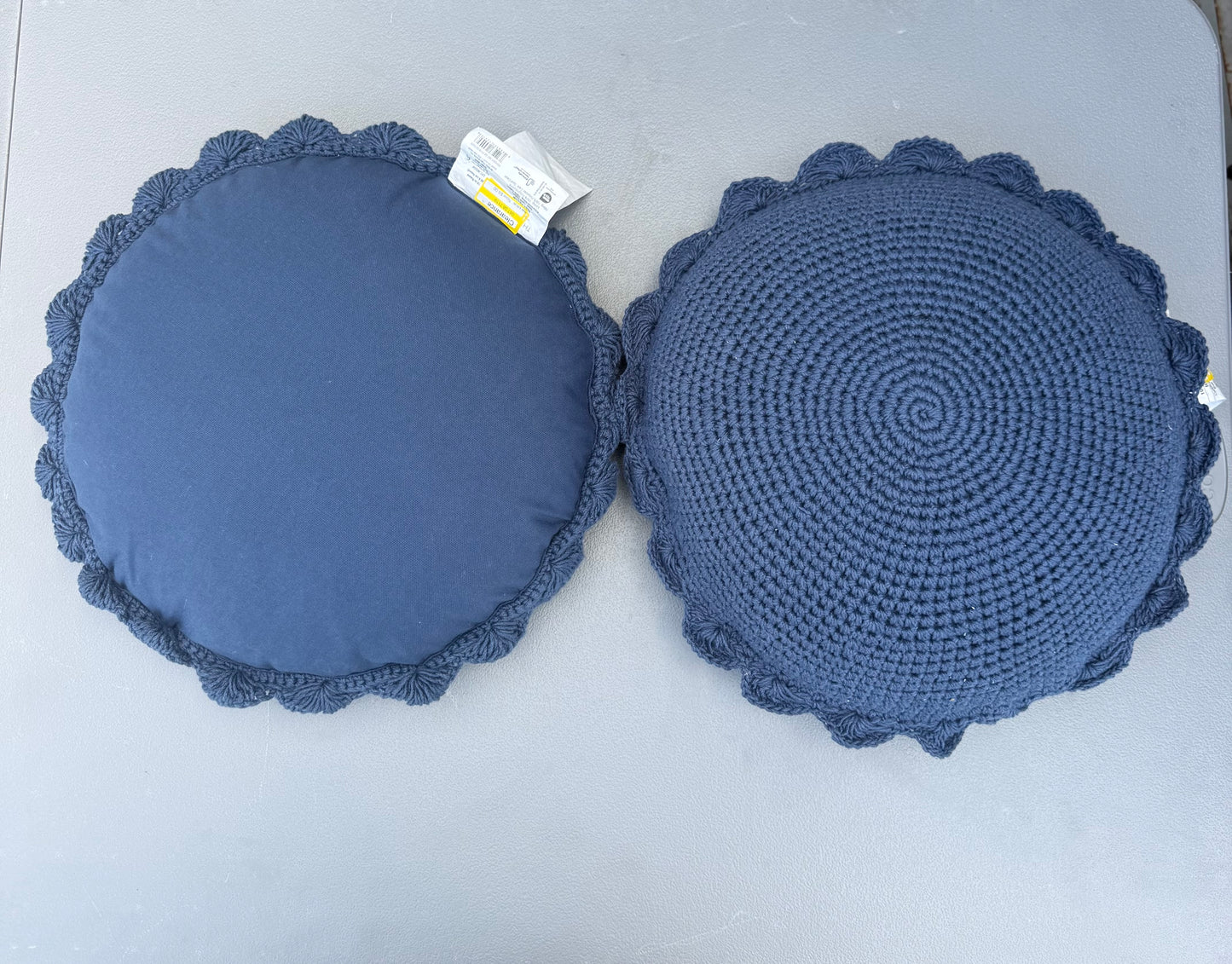 Set of 2 Threshold 16” Round Toss Pillows