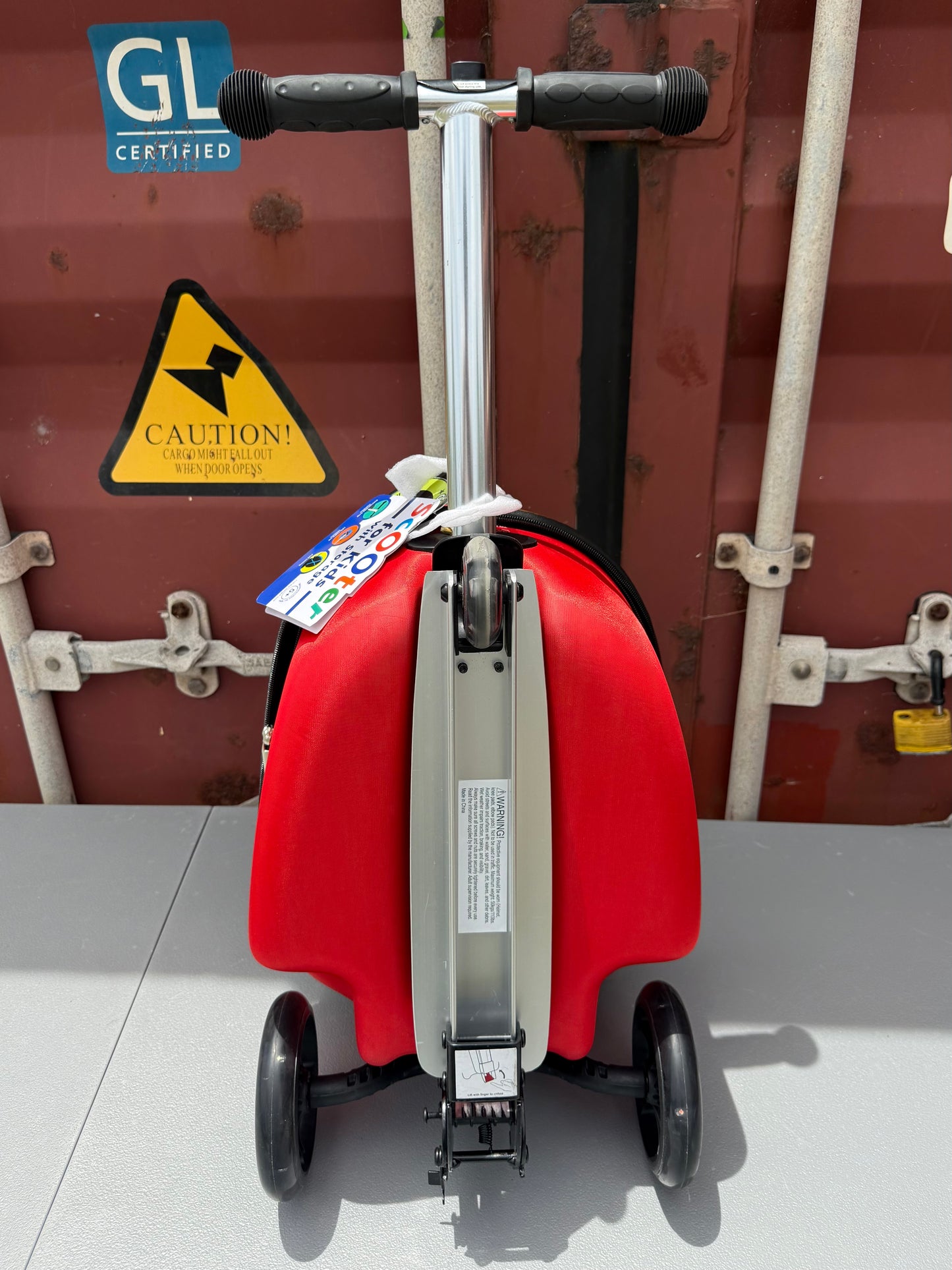 Pokemon Kids' Hardside Carry On Scooter Suitcase