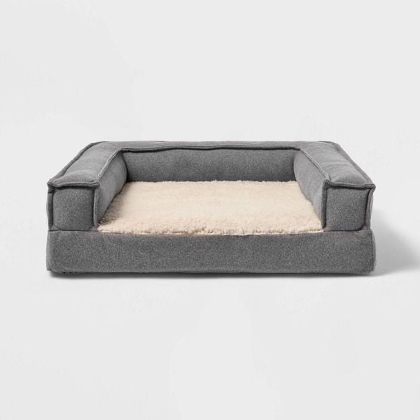 Large Boots & Barkley 3-Sided Bolster Dog Bed