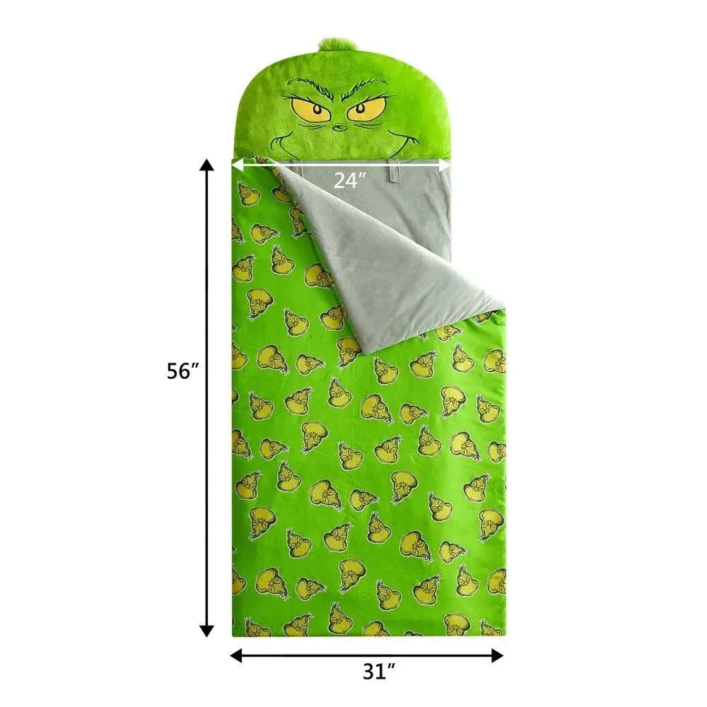 The Grinch Glow-in-the-Dark Kids' Slumber Bag