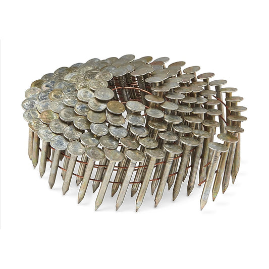 2 Boxes of Metabo HPT 1-1/4-in 16 -Degree Smooth Shank Electro-Galvanized Collated Coil Roofing Nails