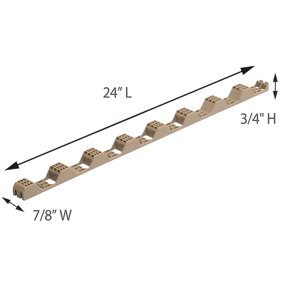 Box of Suntuf 24-in Cross Link Polyethylene Solid Roof Panel Closure Strip