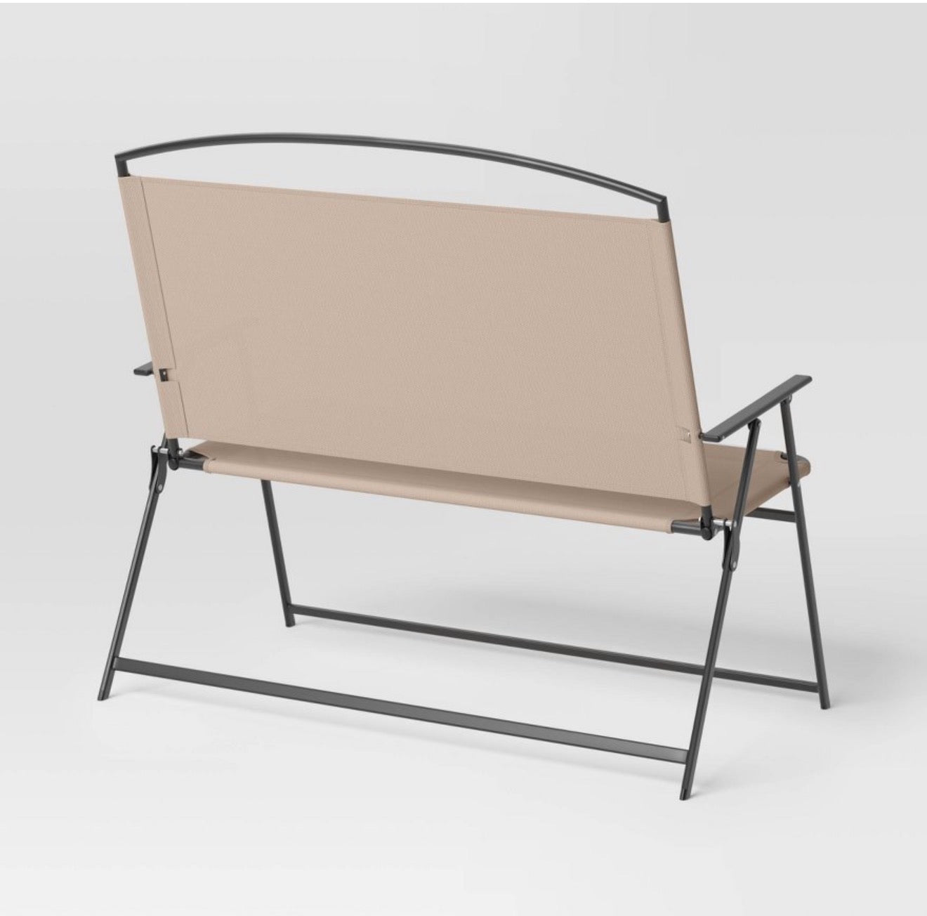 Sling Folding Outdoor Portable Beach Chair (Tan) - Room Essentials™