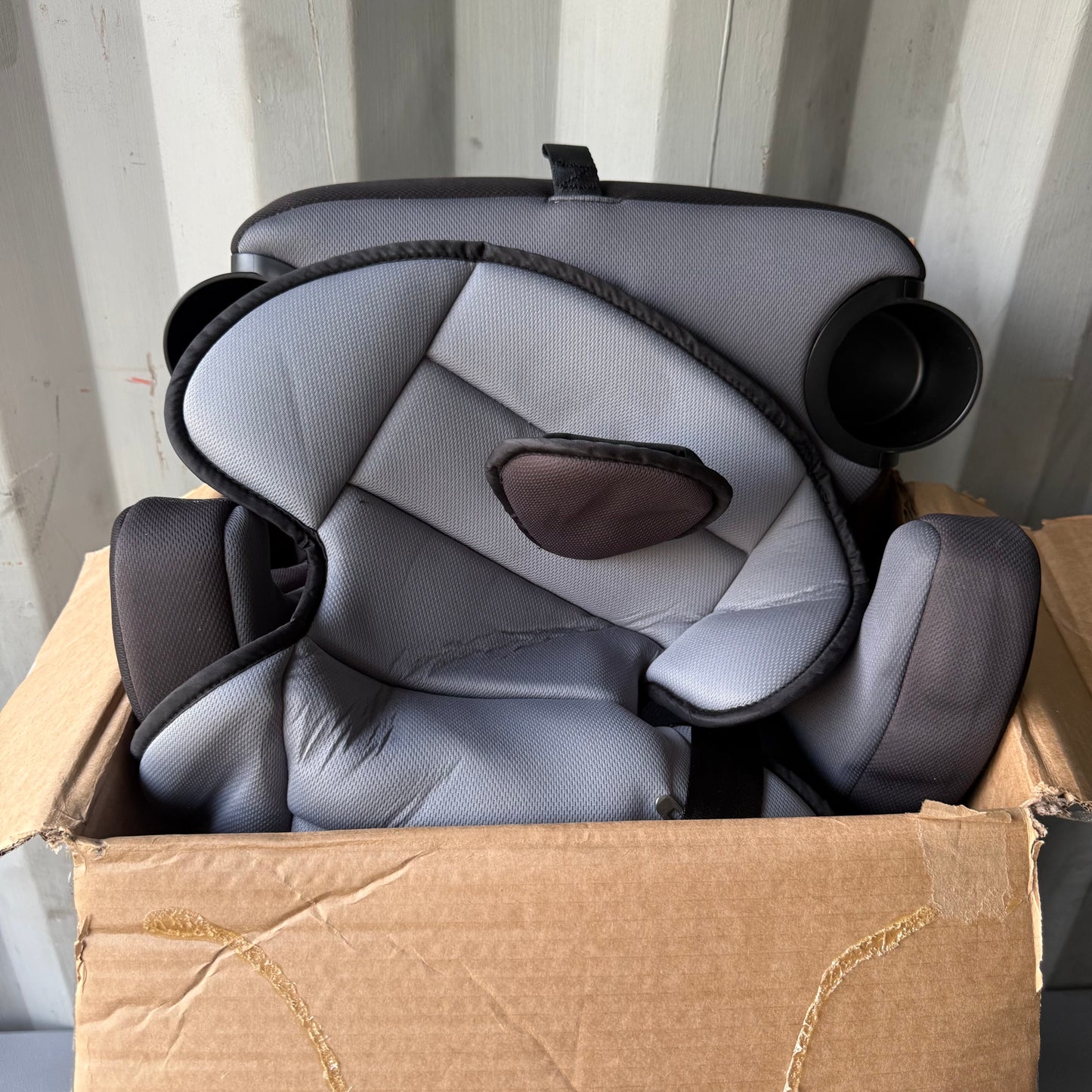Baby Trend Hybrid SI 3-in-1 Combination Booster Car Seat with Side Impact Protection - Madrid Black: LATCH Compatible, Machine Washable Seat Pad, Foam