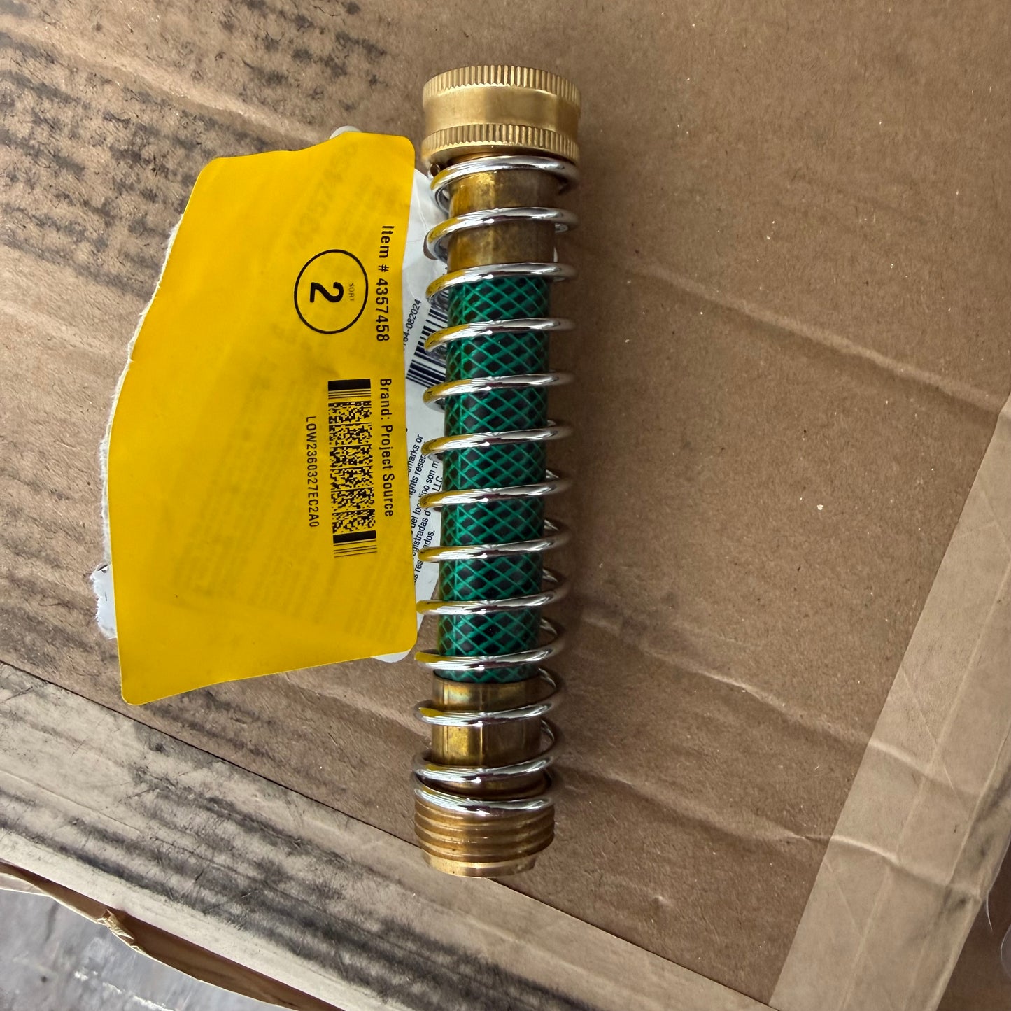 Project Source Metal Coiled spring Faucet Connector