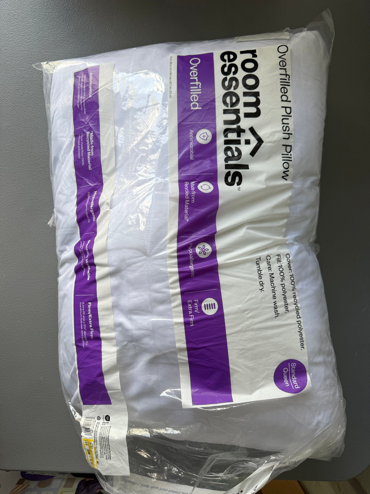 Room Essentials Overfilled Plush Pillow Room Essentials Standard/Queen