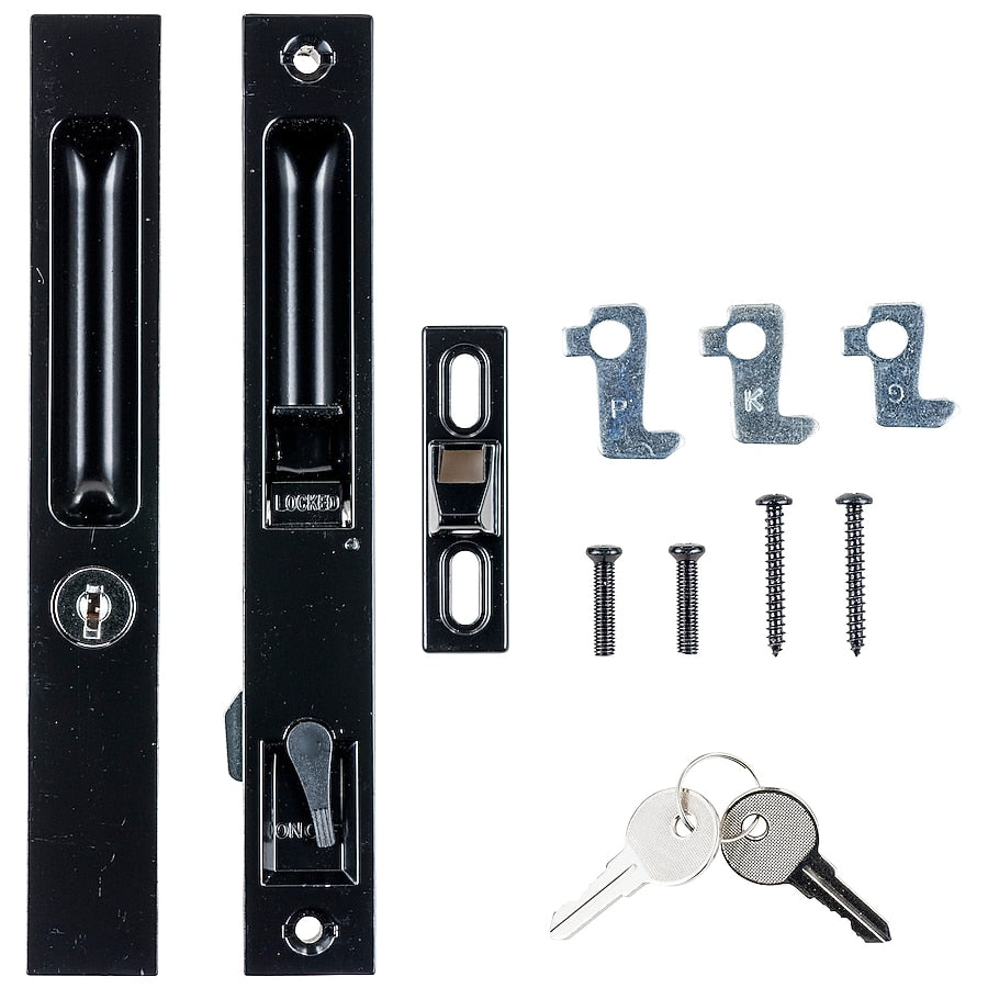 WRIGHT PRODUCTS 6.625-in Flush Mount Sliding Patio Door Handleset