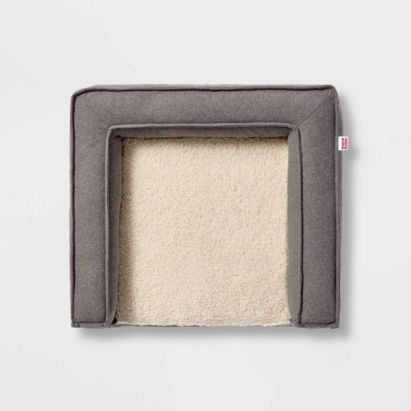 Large Boots & Barkley 3-Sided Bolster Dog Bed