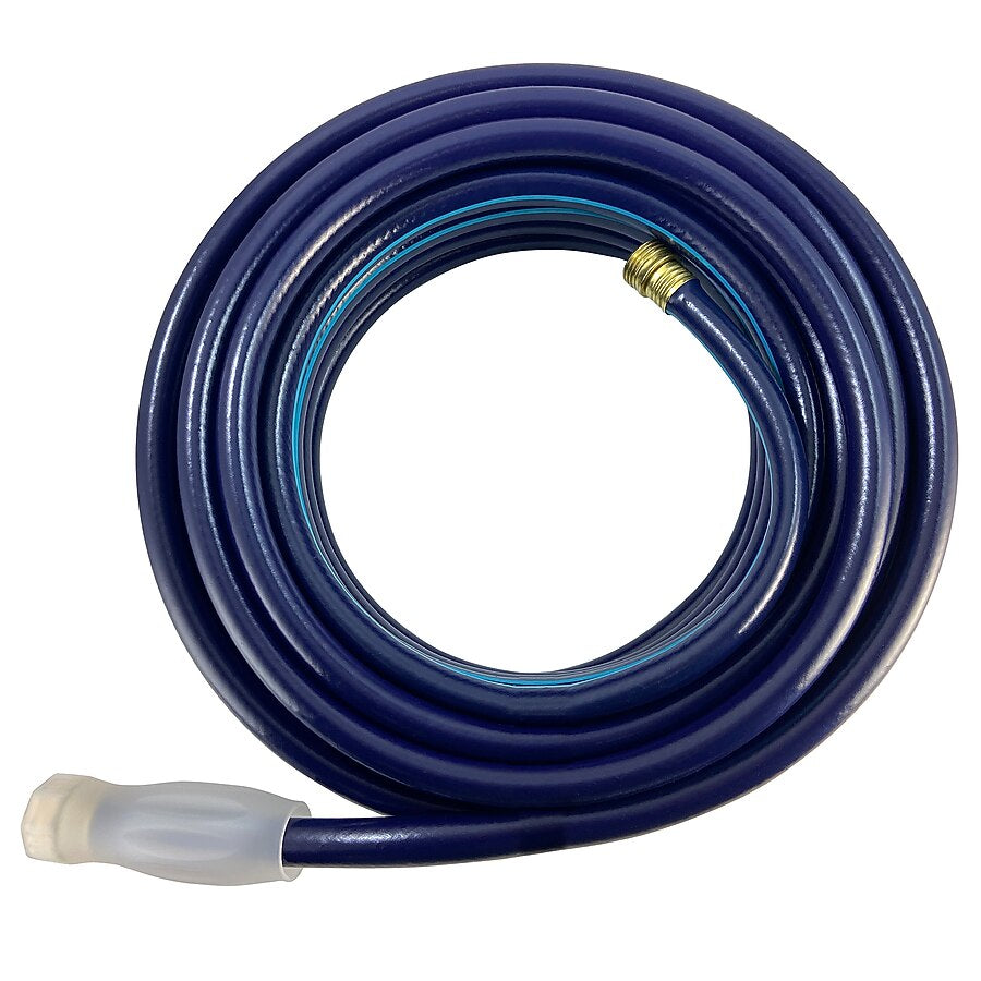 Project Source 5/8-in x 100-ft Medium -Duty Vinyl Blue Hose