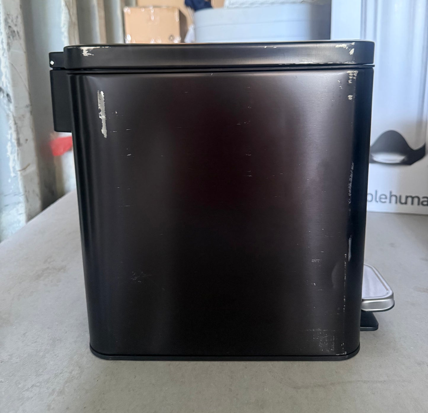 10L Stainless Slim Step Trash Can - Brightroom™