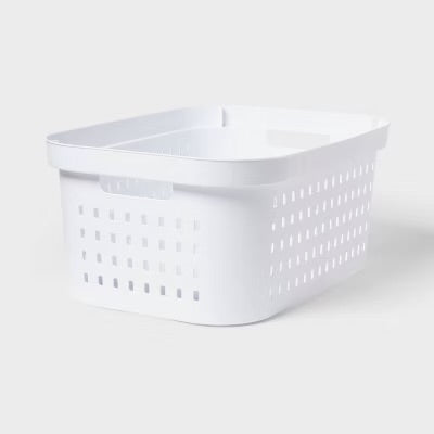 Set of 6 1.5bu Rectangle Modern Laundry Basket - Brightroom™