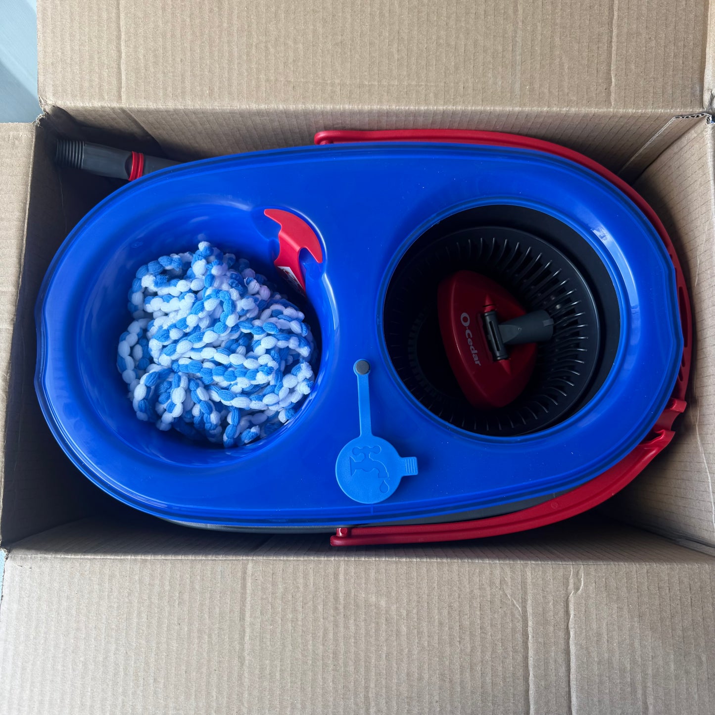 O-Cedar RinseClean Spin Mop & Bucket System: Cleaning Tools and Accessories