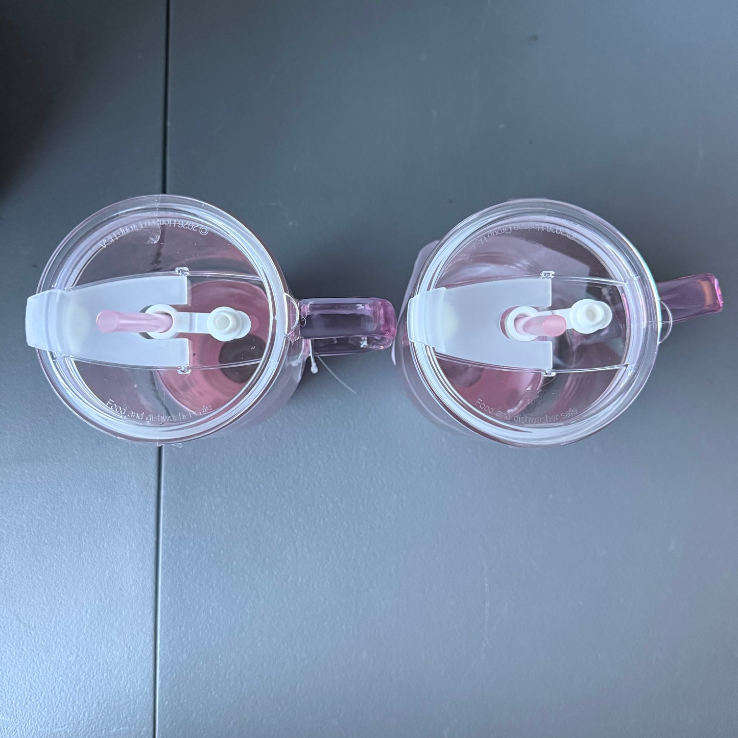 Set of 2 Glass Tumblers Pink - Bullseye's Playground™