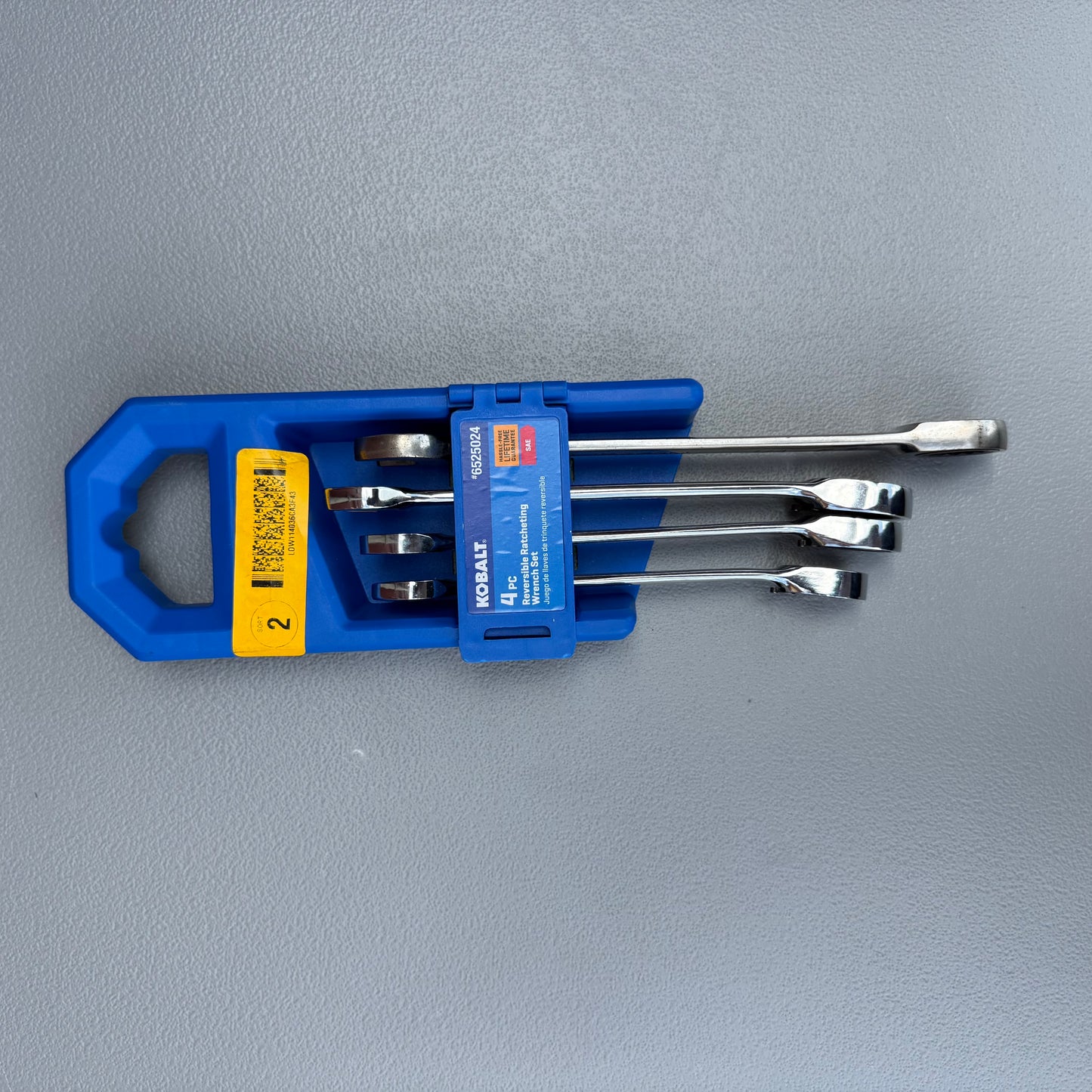 Kobalt 4 -Piece Set Metric Ratchet Wrench