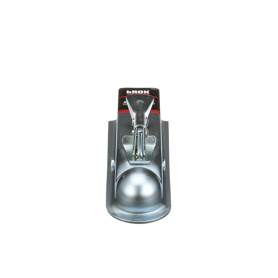 bROK Stamped Steel Trailer Coupler with Quick Release Locking Handle - 2" Ball Size