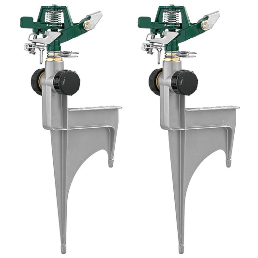 Orbit 2 Pack 6500-sq ft Impulse Spike Lawn Sprinkler