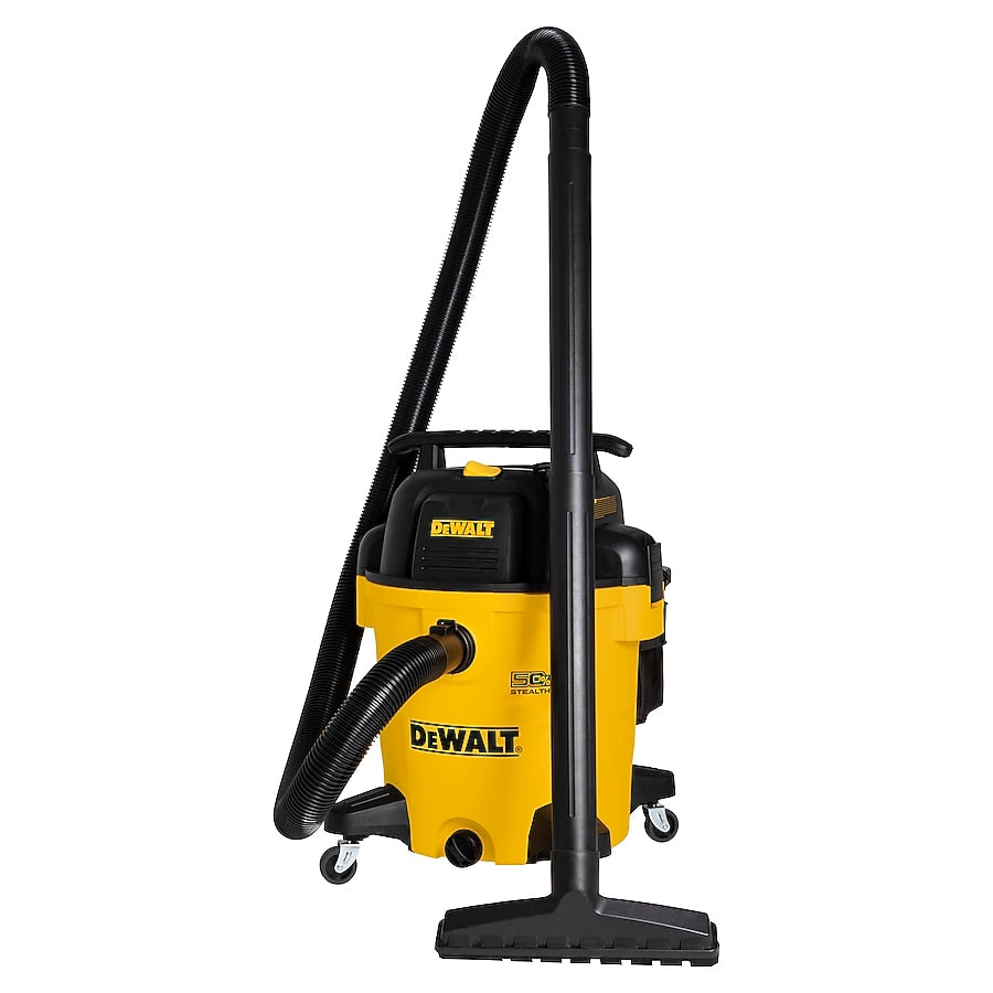 DEWALT Stealthsonic Quiet 12-Gallon 5.5 HP Corded Wet/Dry Shop Vacuum
