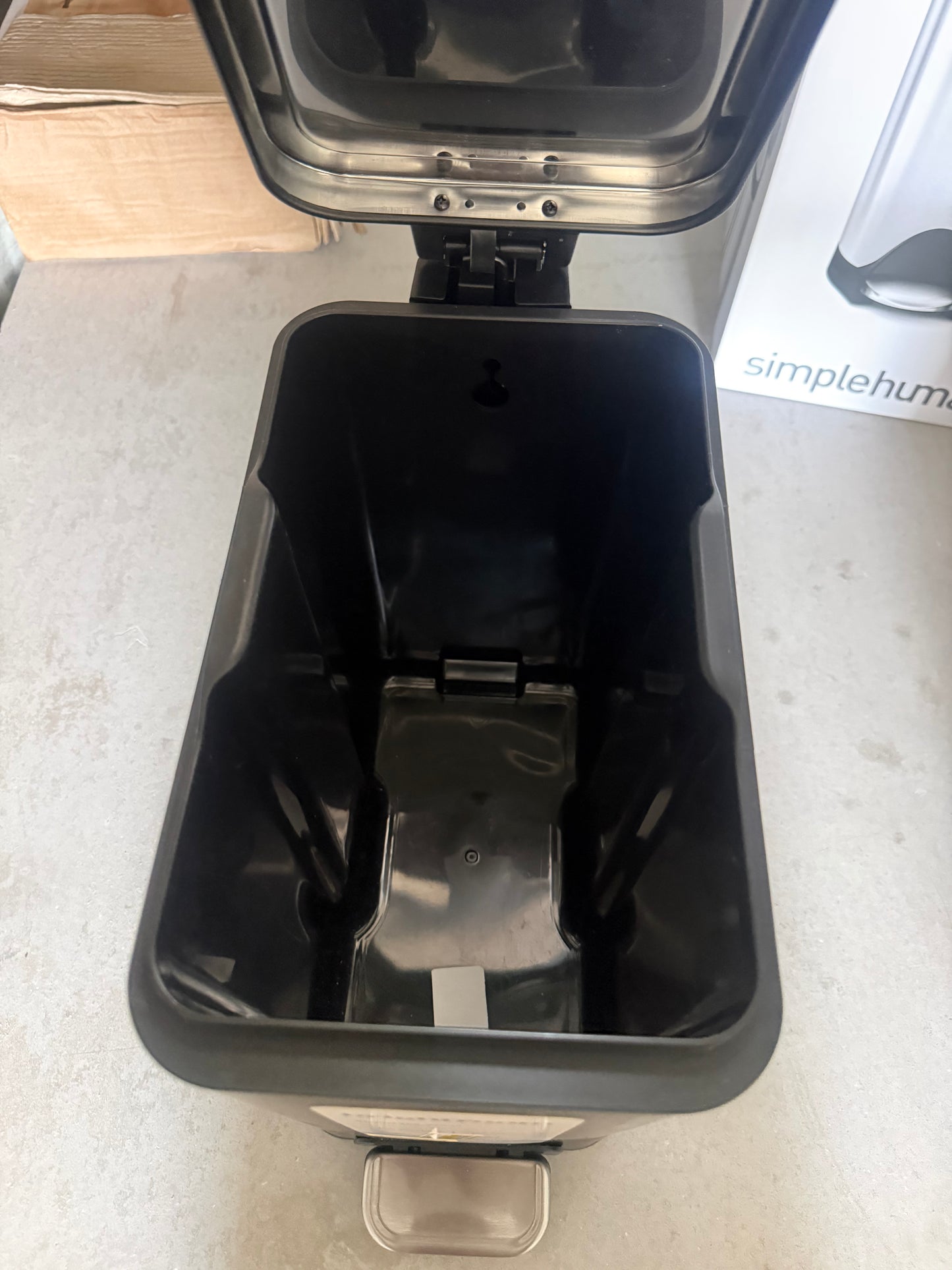10L Stainless Slim Step Trash Can - Brightroom™