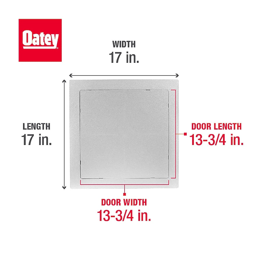 Oatey 14-in x 14-in Plastic Access Panel
