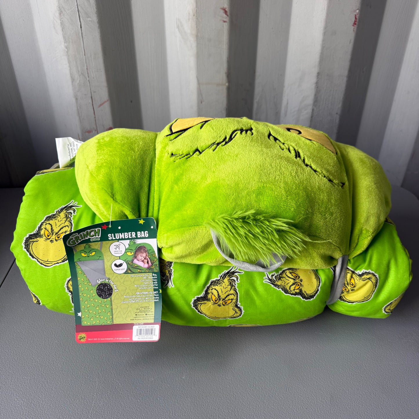 The Grinch Glow-in-the-Dark Kids' Slumber Bag
