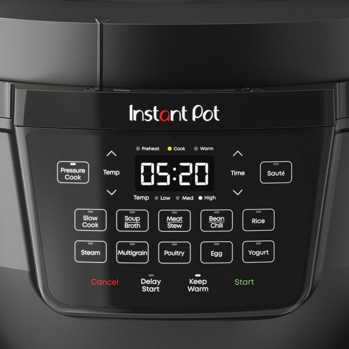 Instant Pot RIO WIDE 7.5qt 7-in-1 Electric Pressure Cooker & Multi-Cooker: 1200W, Dishwasher-Safe Parts