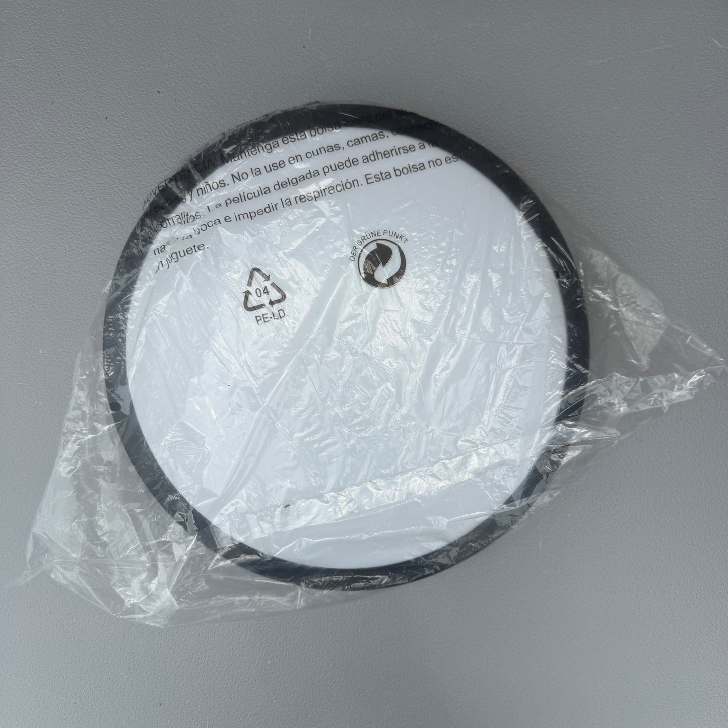 Project Source 14-in Matte Black Indoor 1 -Light LED Tunable White Flush Mount Light