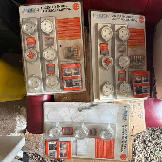 Set of 5 Lumen LED Track Lighting