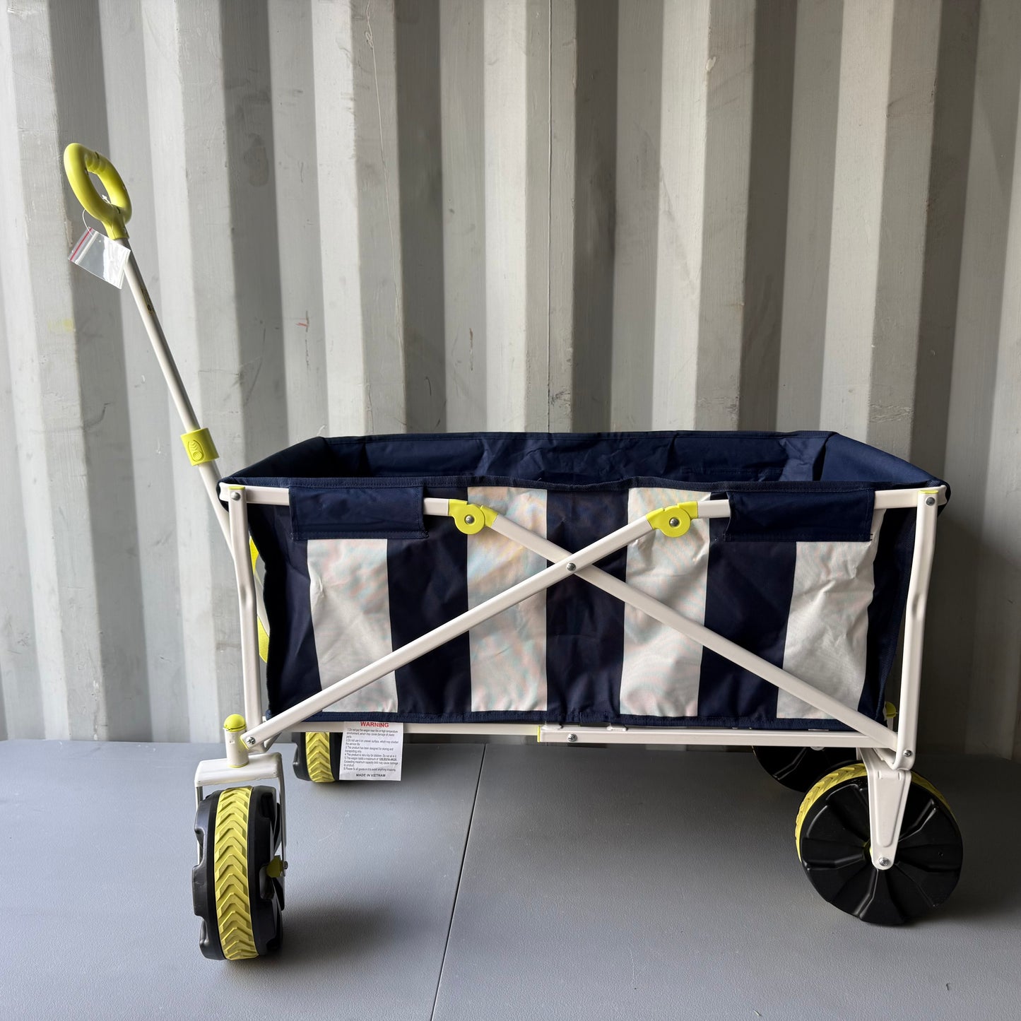 Folding Wagon Striped Blue - Room Essentials™