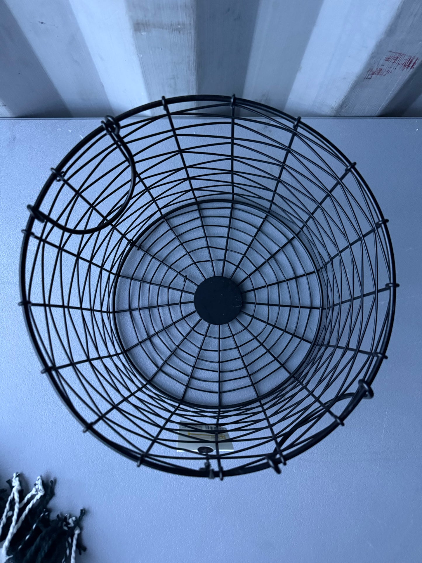 Round Wire Storage Basket with Handles Black - Hearth & Hand™ with Magnolia