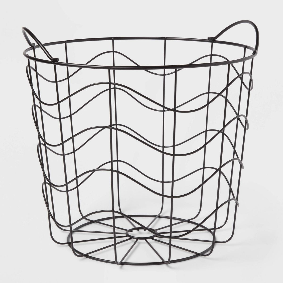 Set of 2 Wave Wire Storage Black - Pillowfort™