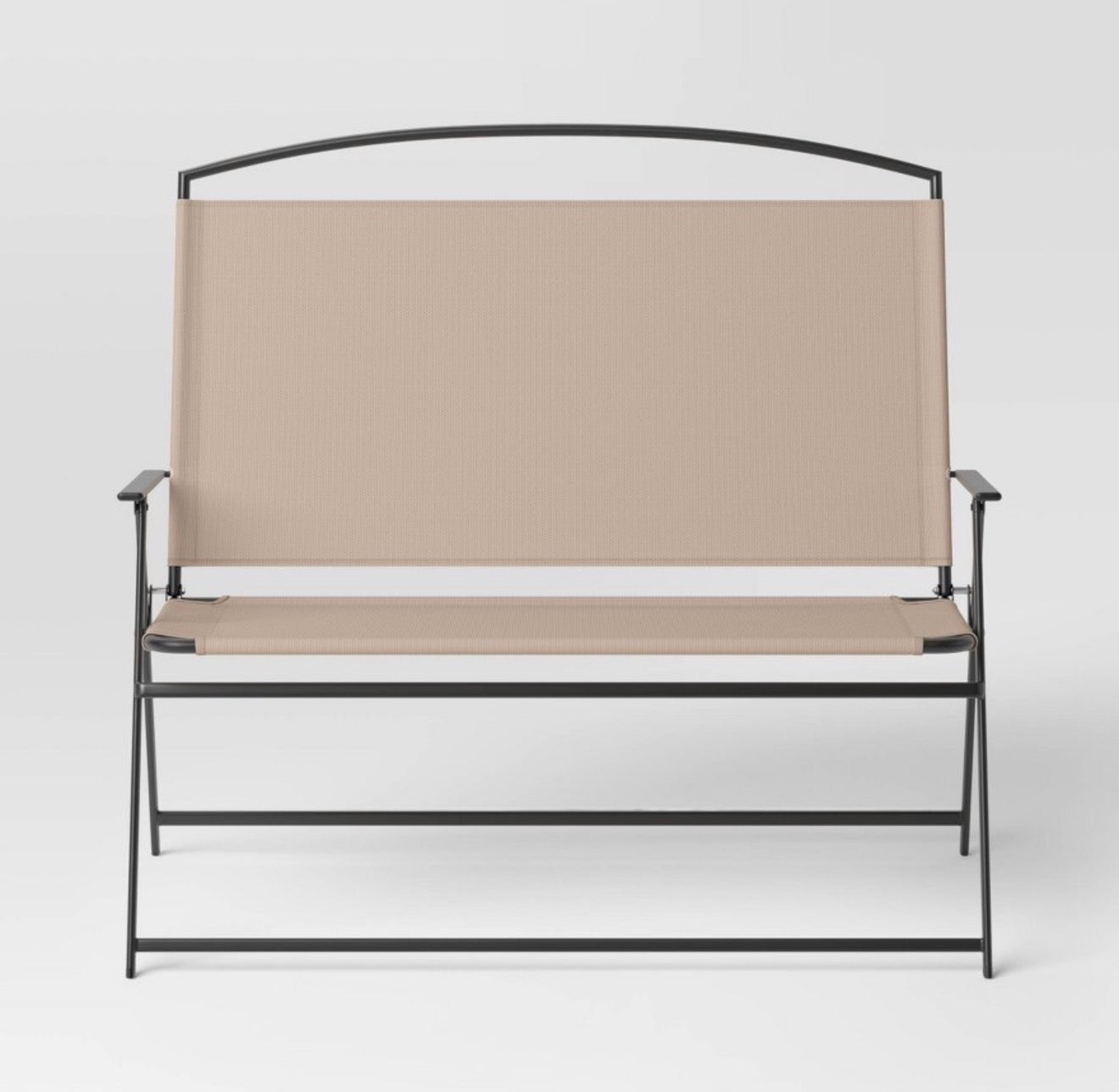 Sling Folding Outdoor Portable Beach Chair (Tan) - Room Essentials™