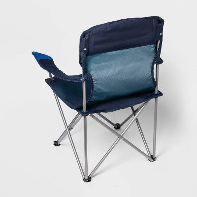 Outdoor Portable Quad Chair Blue - Embark™: Steel Frame, 225 lb Capacity