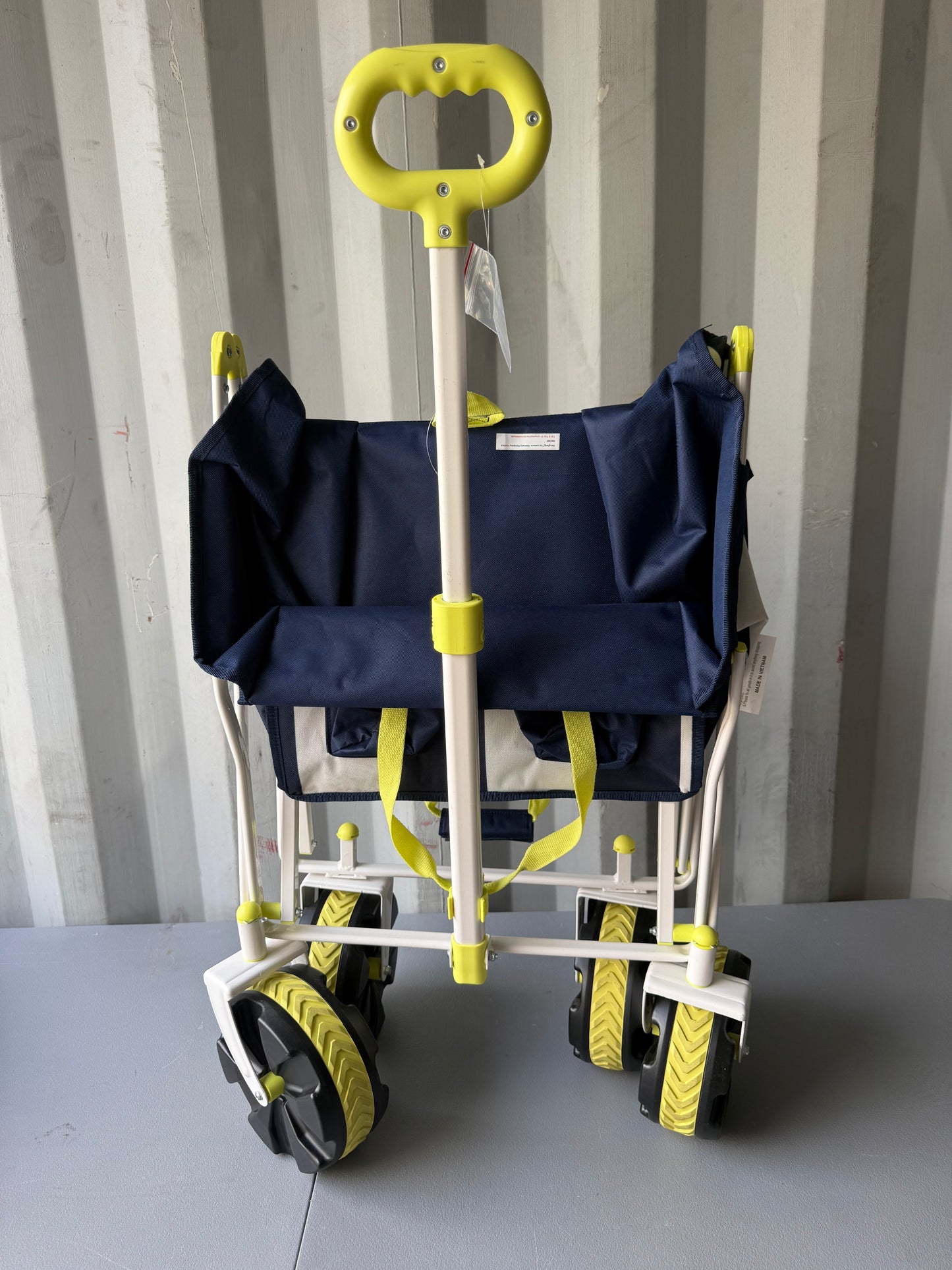 Folding Wagon Striped Blue - Room Essentials™