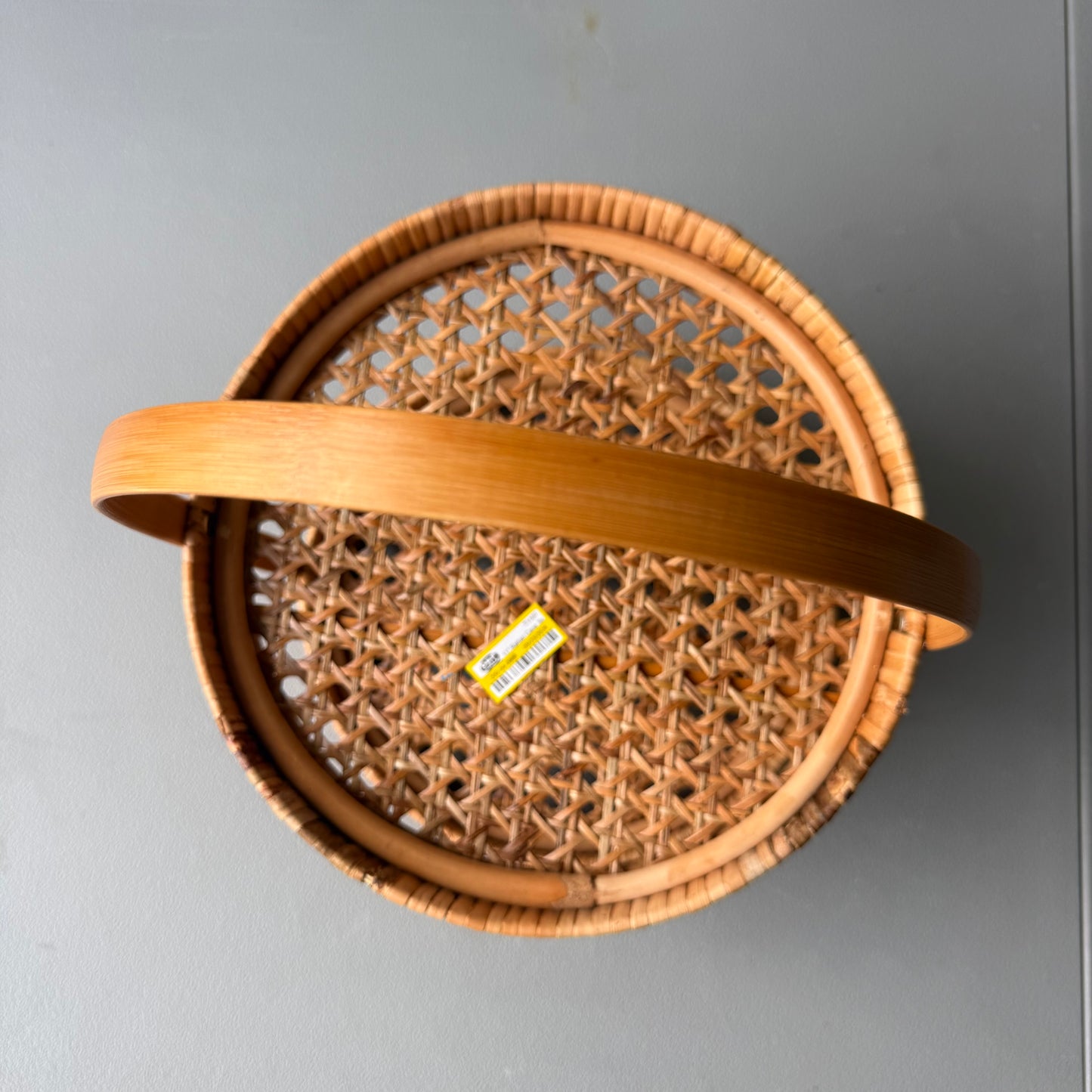 11" Rattan Cane Serving Tiered Stand - Threshold™