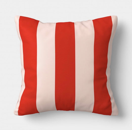 16"x16" Square Reversible Cabana Stripe Outdoor Throw Pillow - Room Essentials™