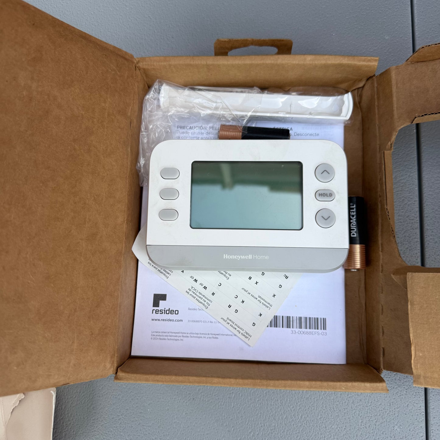 Honeywell Home X1N 24-Volt Mechanical Non-Programmable Thermostat Single-Stage