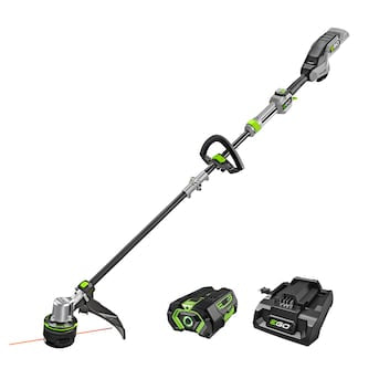 EGO POWER + POWERLOAD with LINE IQ 56-volt 16-in Telescopic Shaft Battery String Trimmer