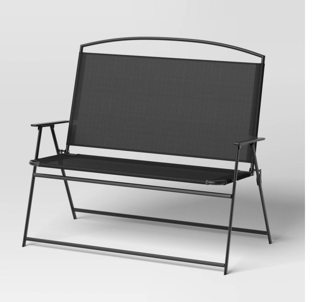 Sling Folding Outdoor Portable Beach Chair (Black) - Room Essentials™