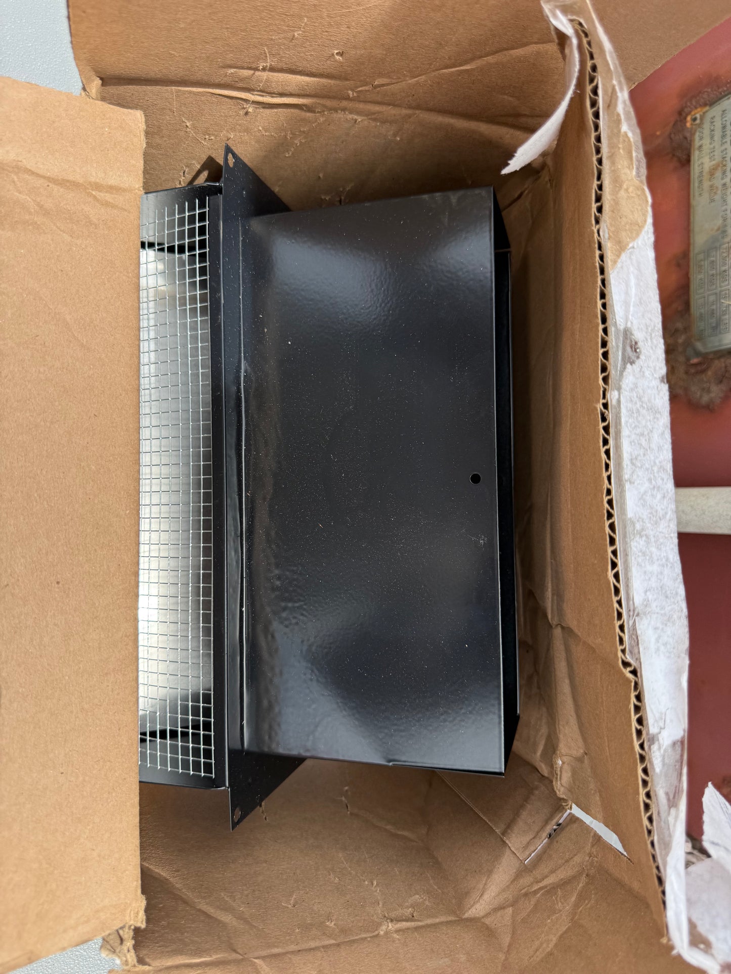 Broan Wall Cap Black