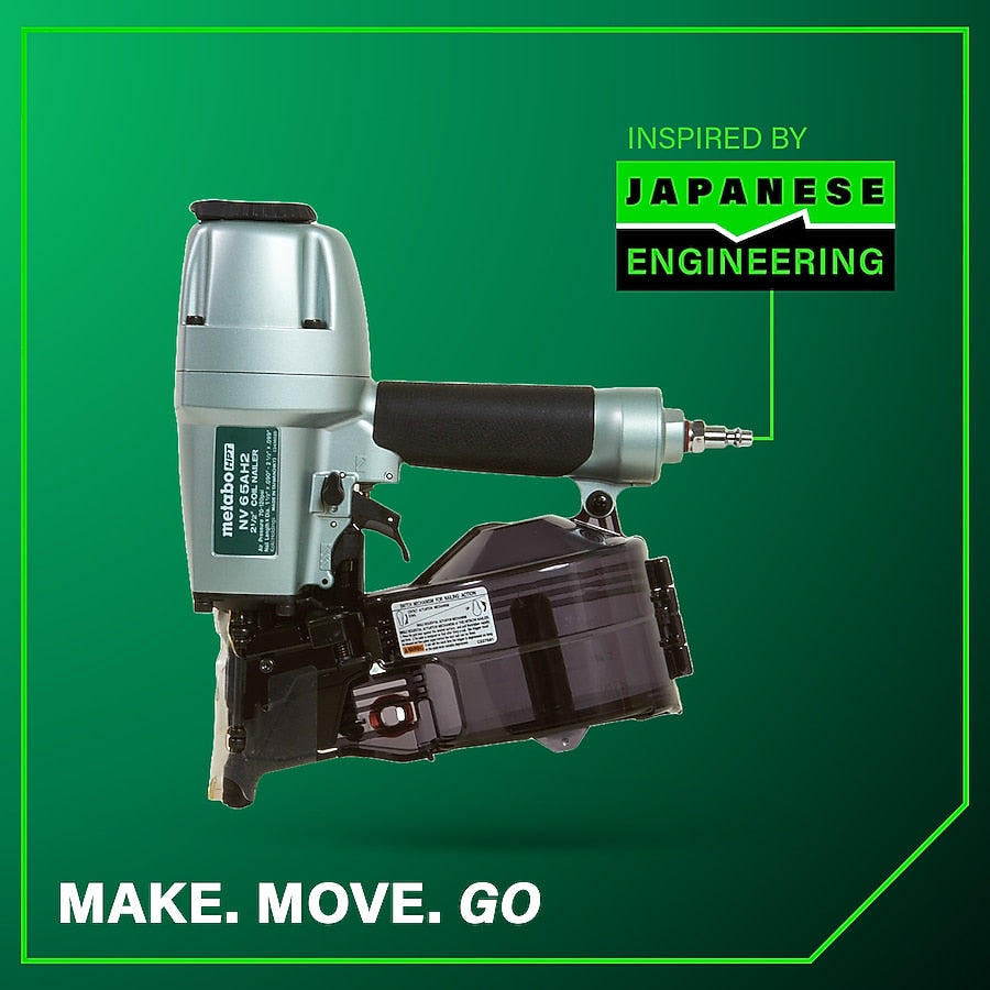 Metabo HPT 2-1/2-in 15 -Degree Pneumatic Siding Nailer