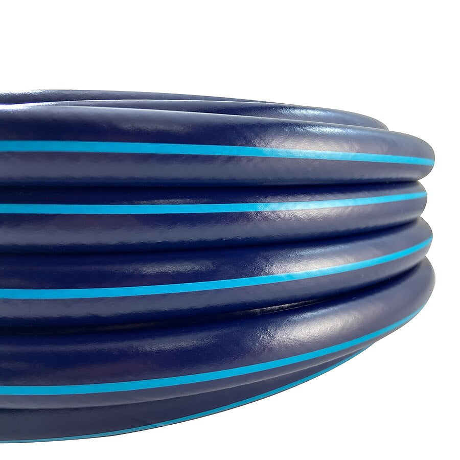 Project Source 5/8-in x 100-ft Medium -Duty Vinyl Blue Hose