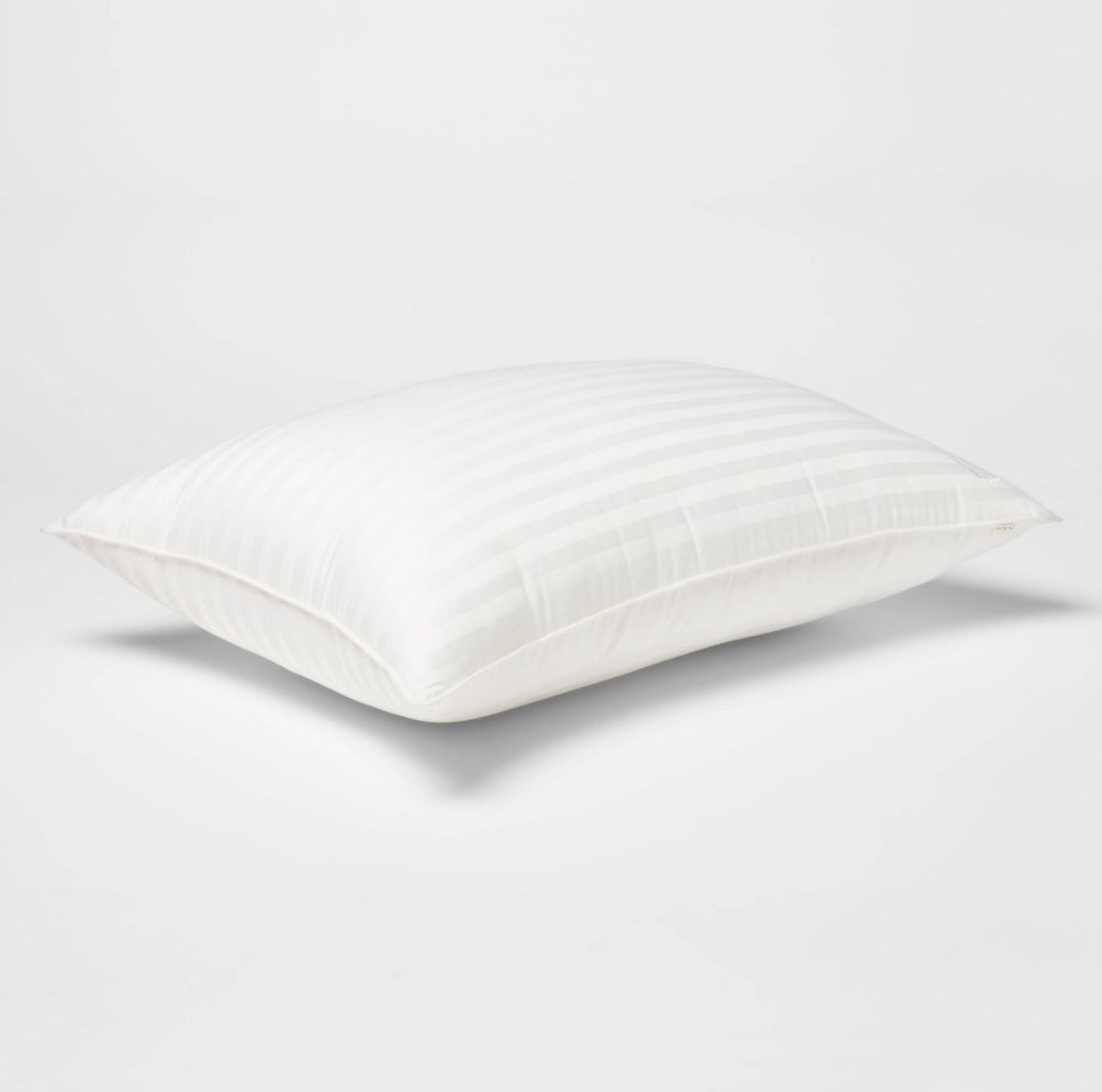 Set of 3 Threshold Hotel Sateen Down Alternative Firm Pillow (Standard/Queen, 20x28 in)
