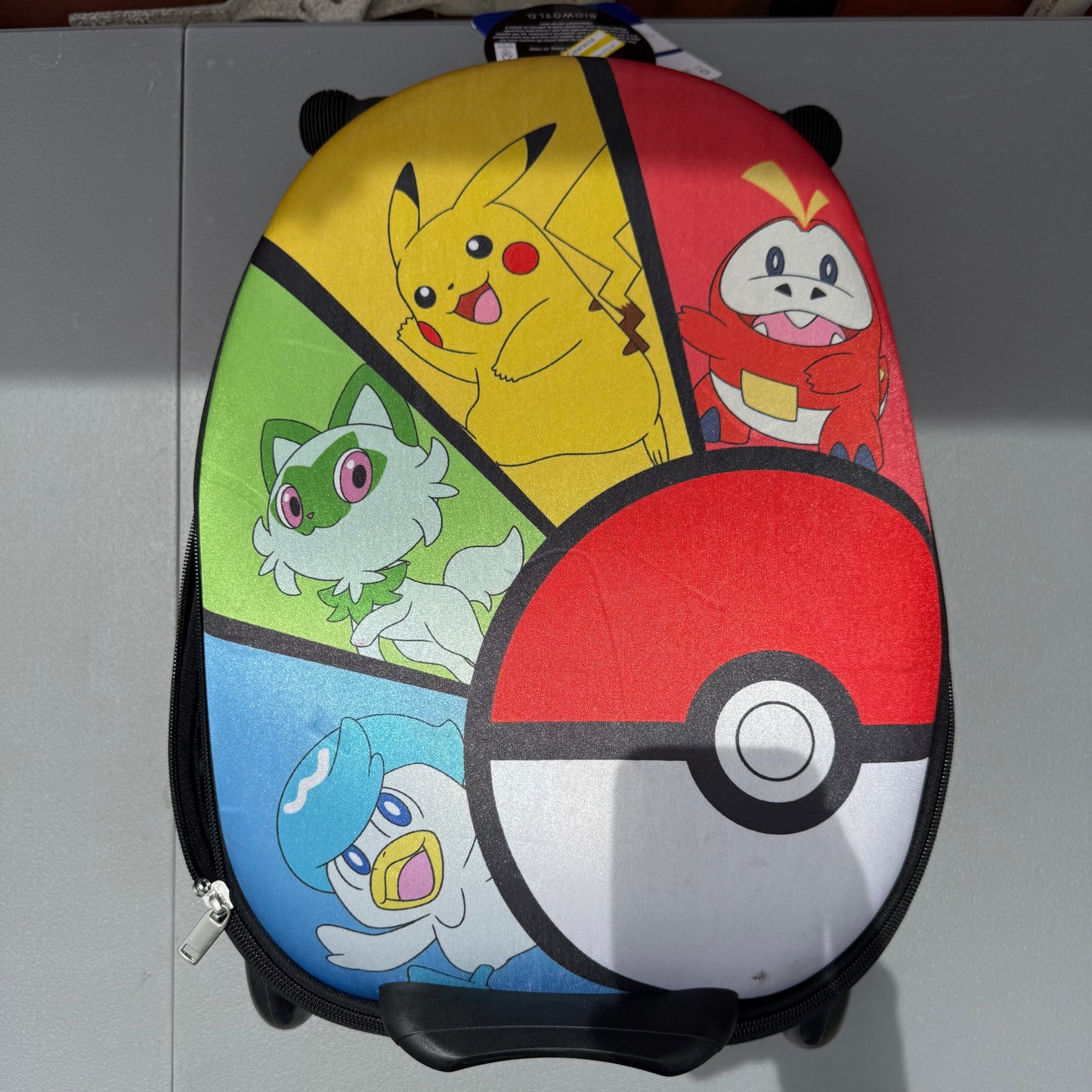 Pokemon Kids' Hardside Carry On Scooter Suitcase